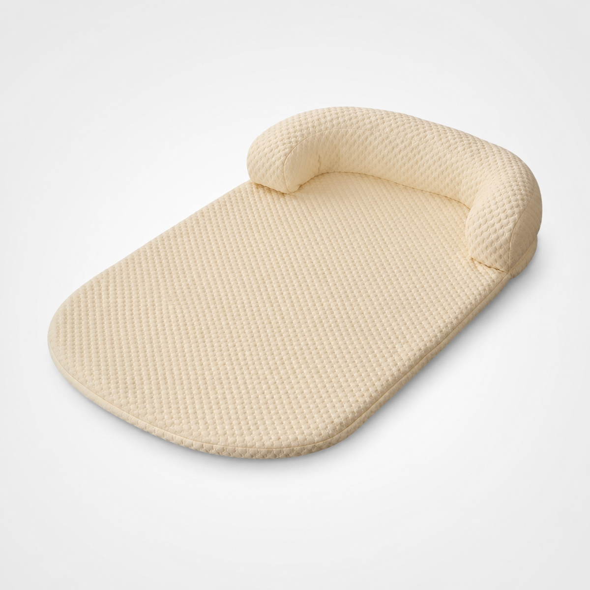 Camp Basel | Coolova Kühlendes Schaumstoff-Tierbett mit Nackenrolle