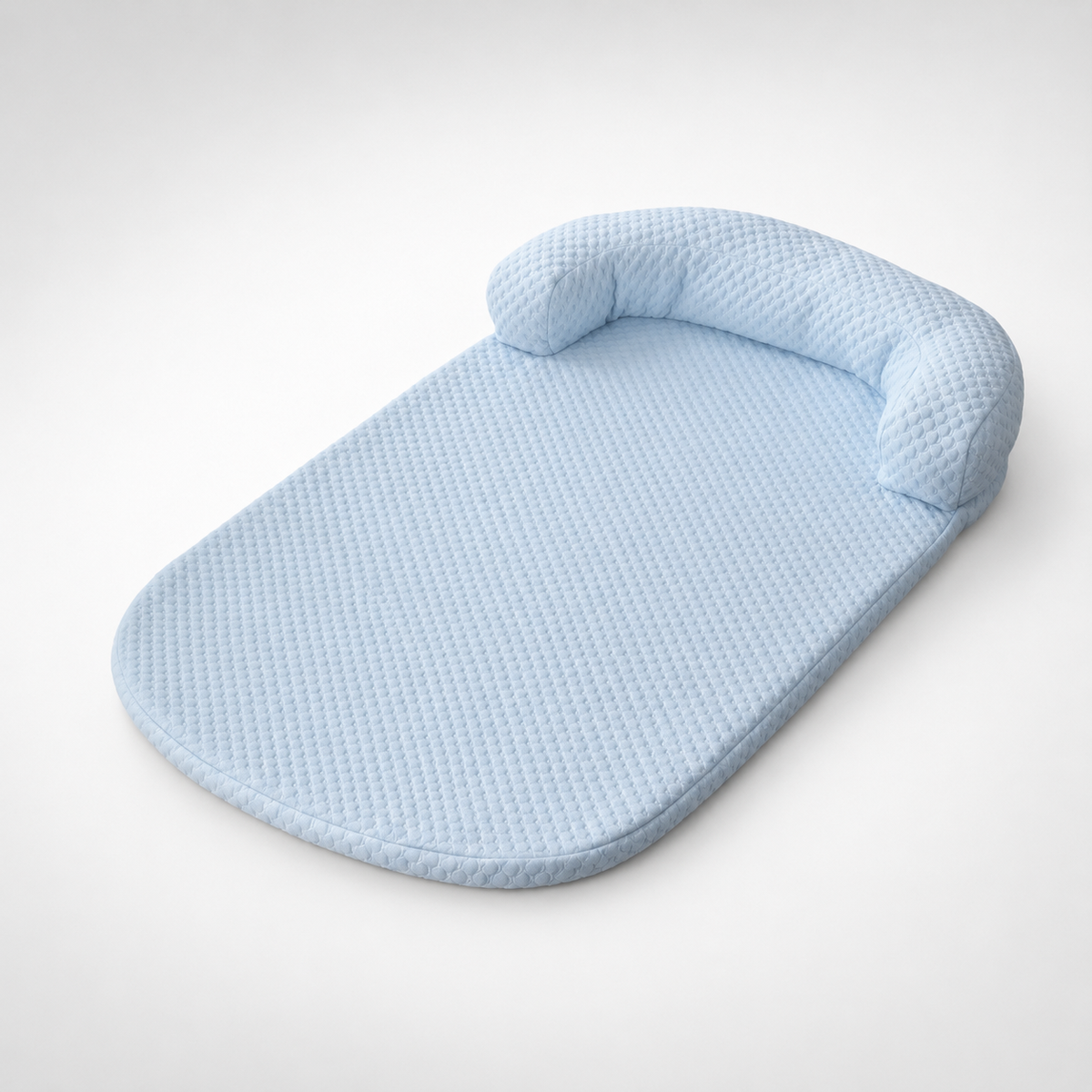 Camp Basel | Coolova Kühlendes Schaumstoff-Tierbett mit Nackenrolle