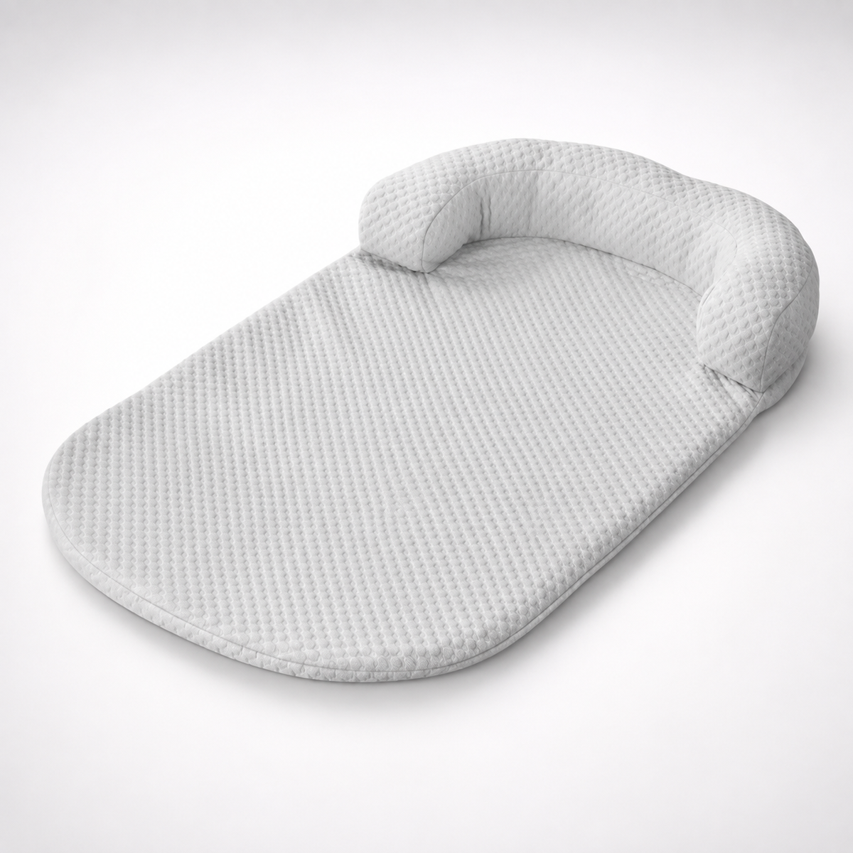Camp Basel | Coolova Kühlendes Schaumstoff-Tierbett mit Nackenrolle