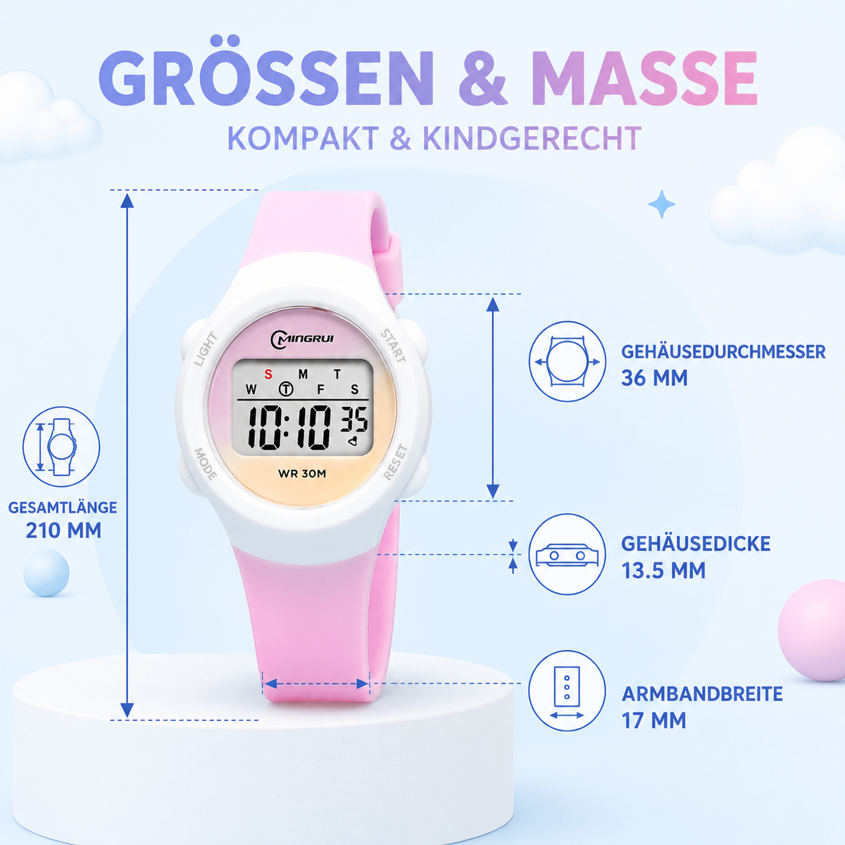 Camp Basel | Digitale Sportuhr für Kinder