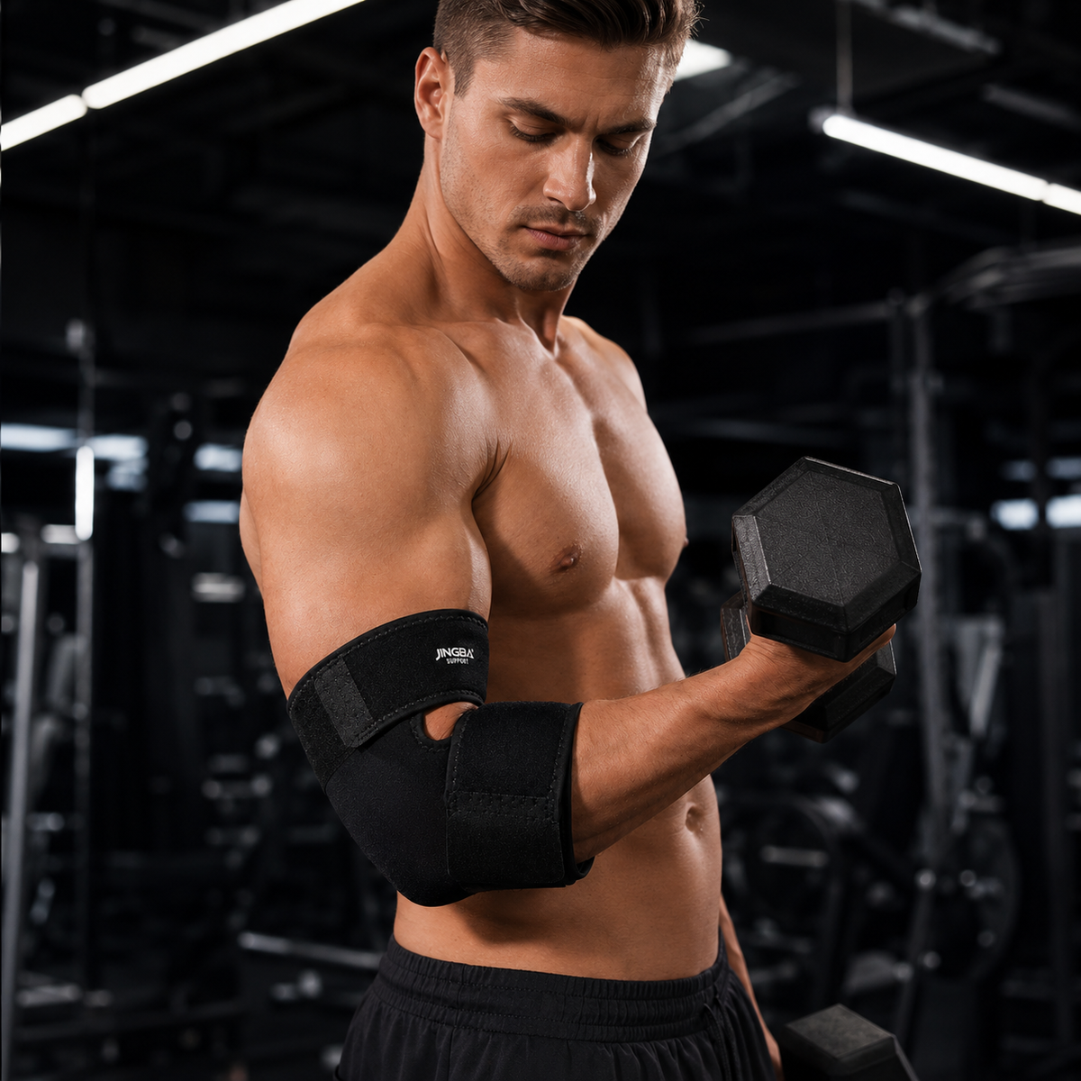 Camp Basel | Elbriq Verstellbare Ellbogen-Kompressionsbandage