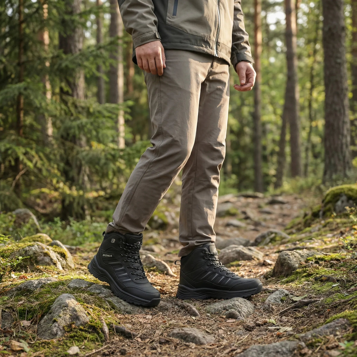 Camp Basel | Frosttrek Gefuetterte Winterstiefel Mit Schnuerverschluss