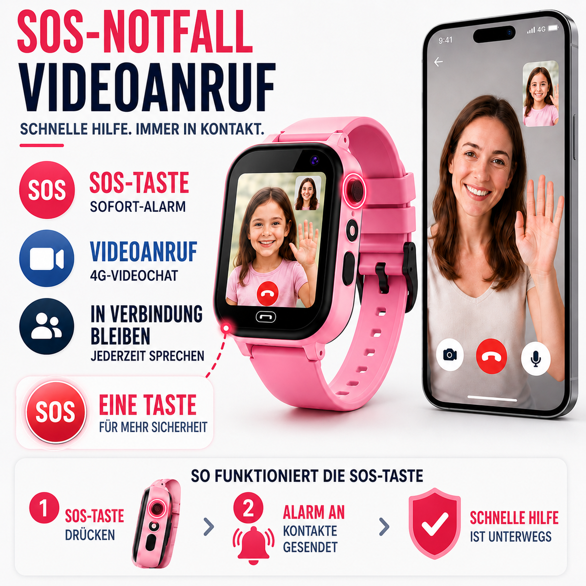 Camp Basel | GPS Kids Smartwatch