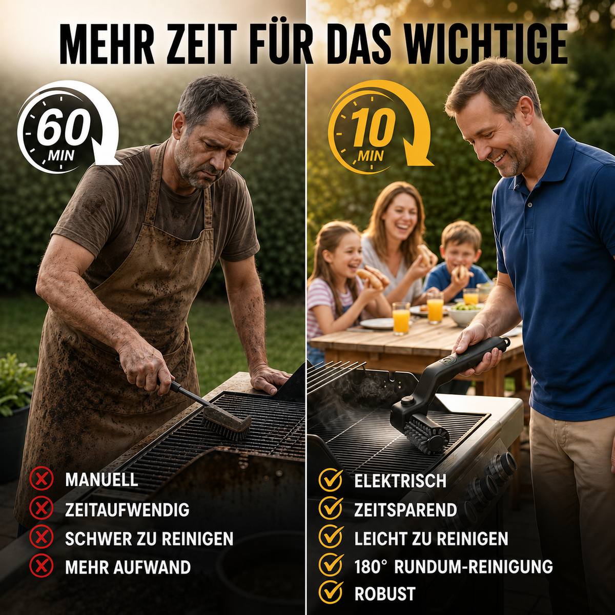 Camp Basel | Grillora Kabellose Elektro-Grillbürste