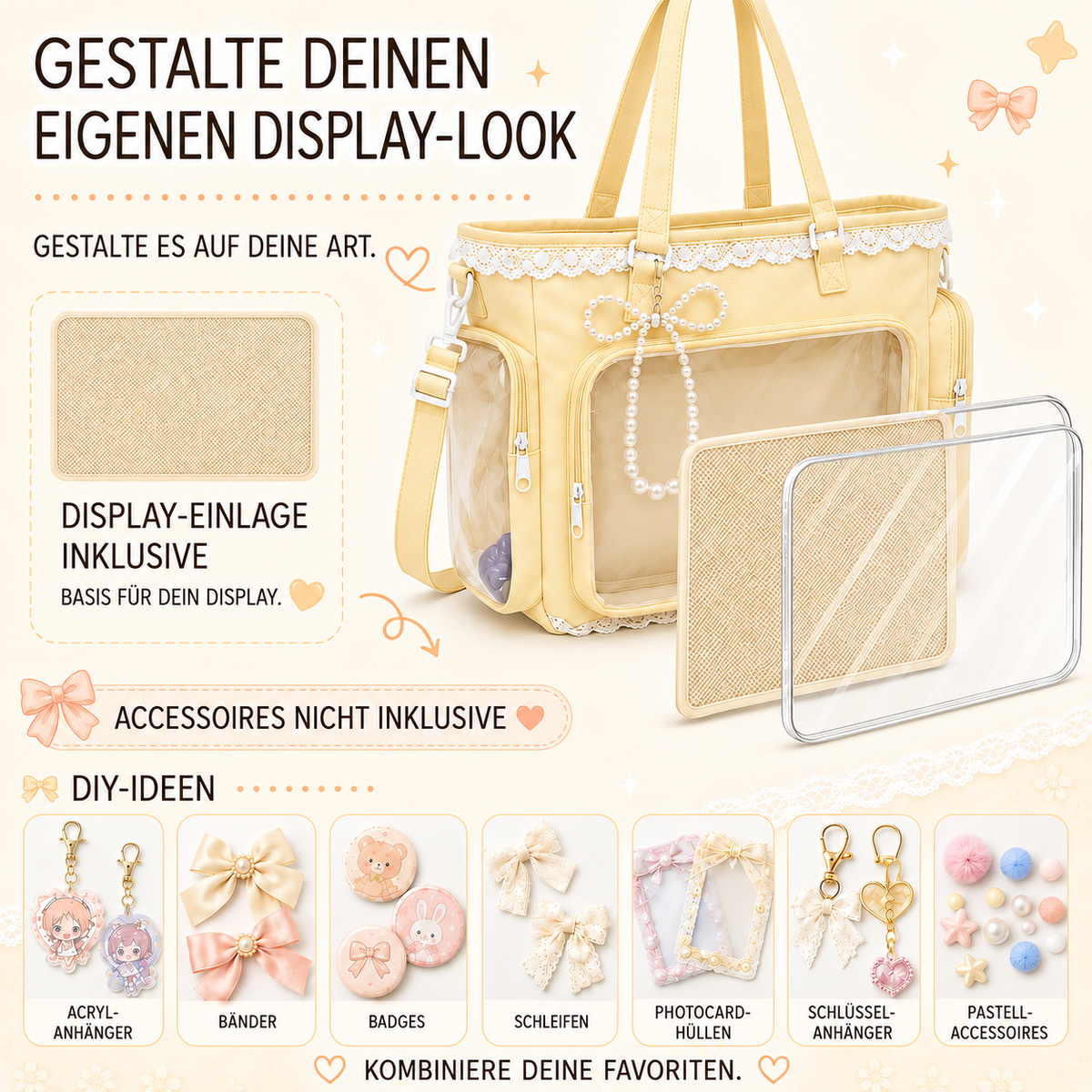 Camp Basel | Itavelle Japanischer Itabag Mit Durchsichtigem Anzeigeschacht