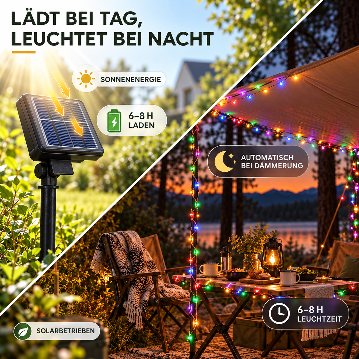 Camp Basel | LumaTrail Lichterkette