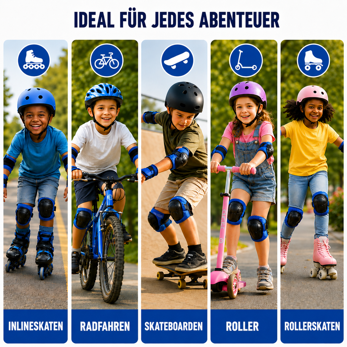 Camp Basel | Safekiddo 6-teiliges Kindersicherheitsset