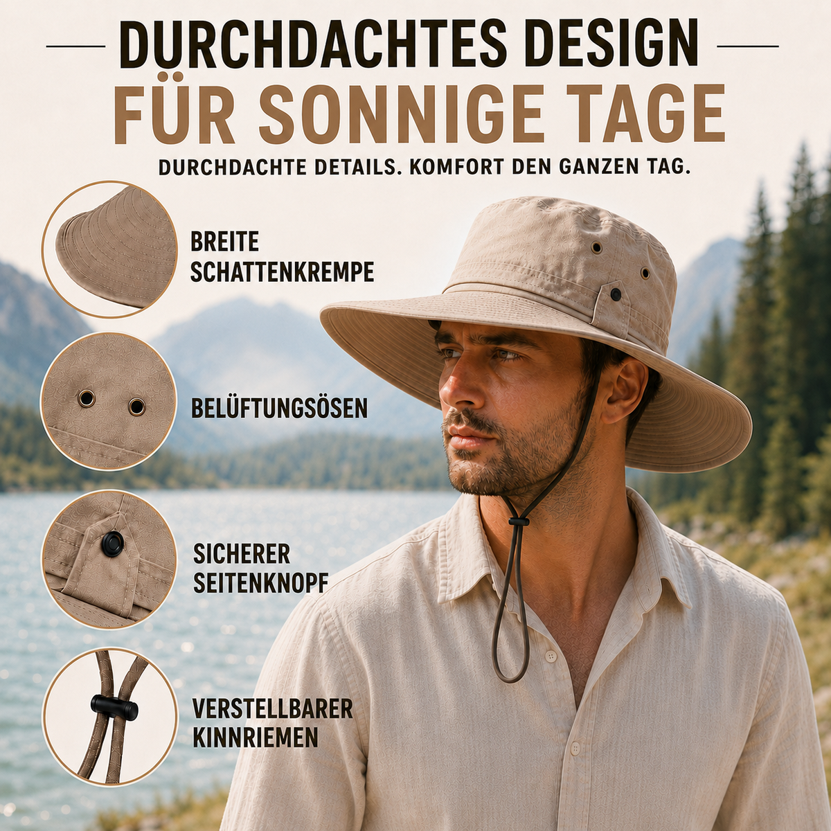 Camp Basel | Solbray Breitrandiger Sonnenhut