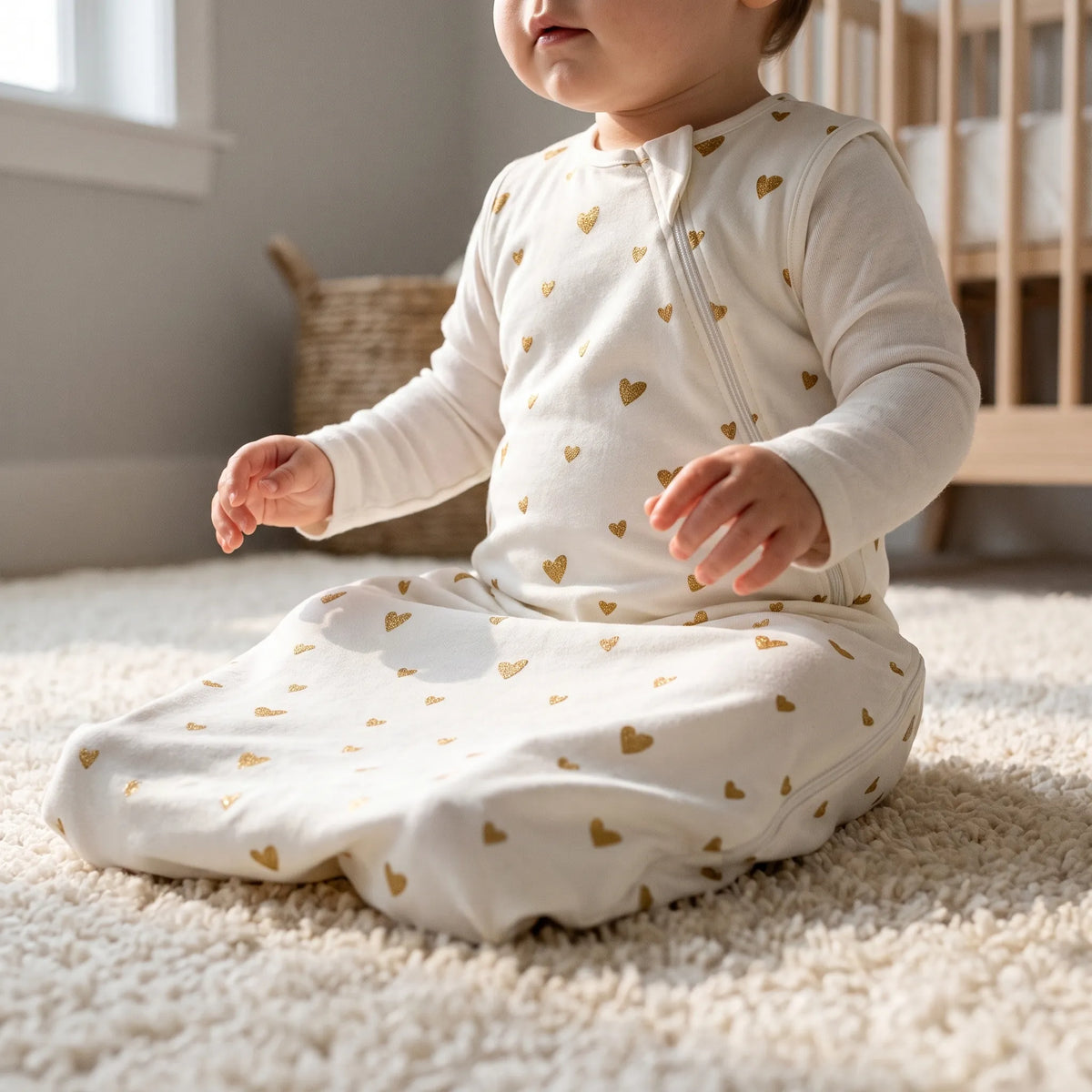 Camp Basel | Sternruh Ärmelloser Babyschlafsack Mit Füßen