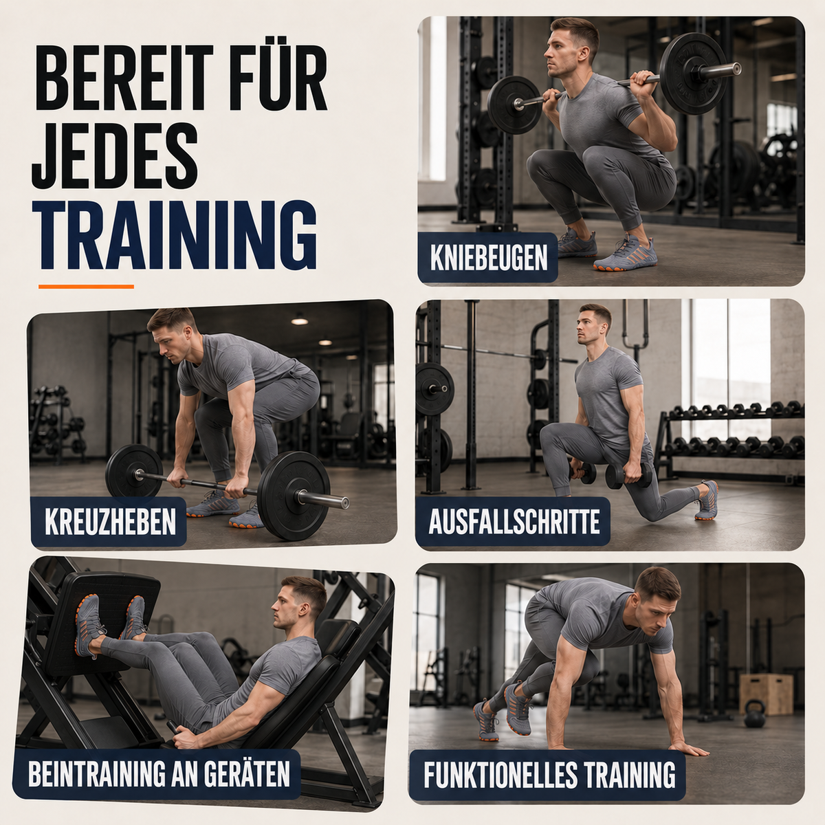 Camp Basel | Strideox Barfuß-Trainingsschuhe | Flache Sohle Trainingschuh