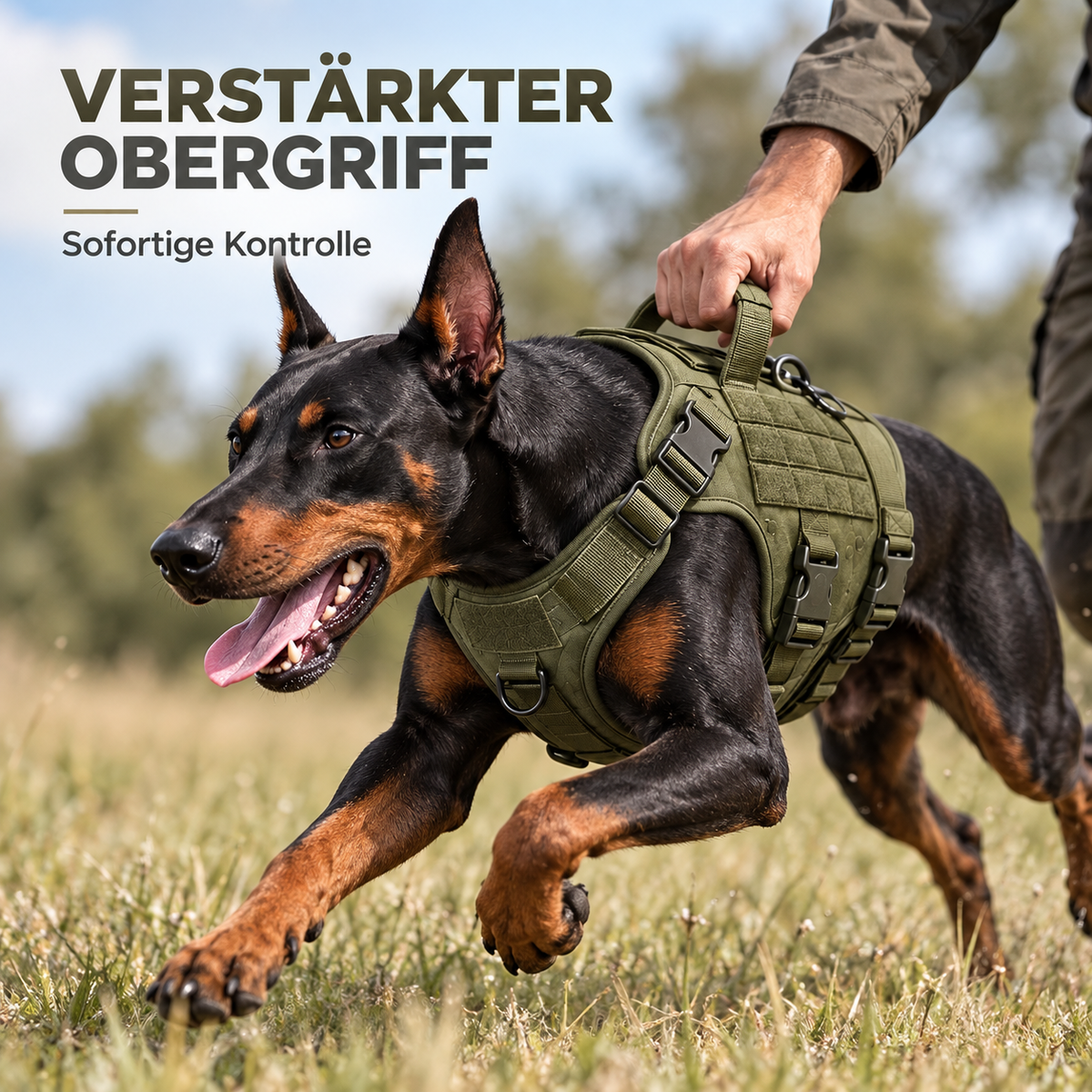 Camp Basel | Tacticanine Military-Style Tactical Dog Harness Set