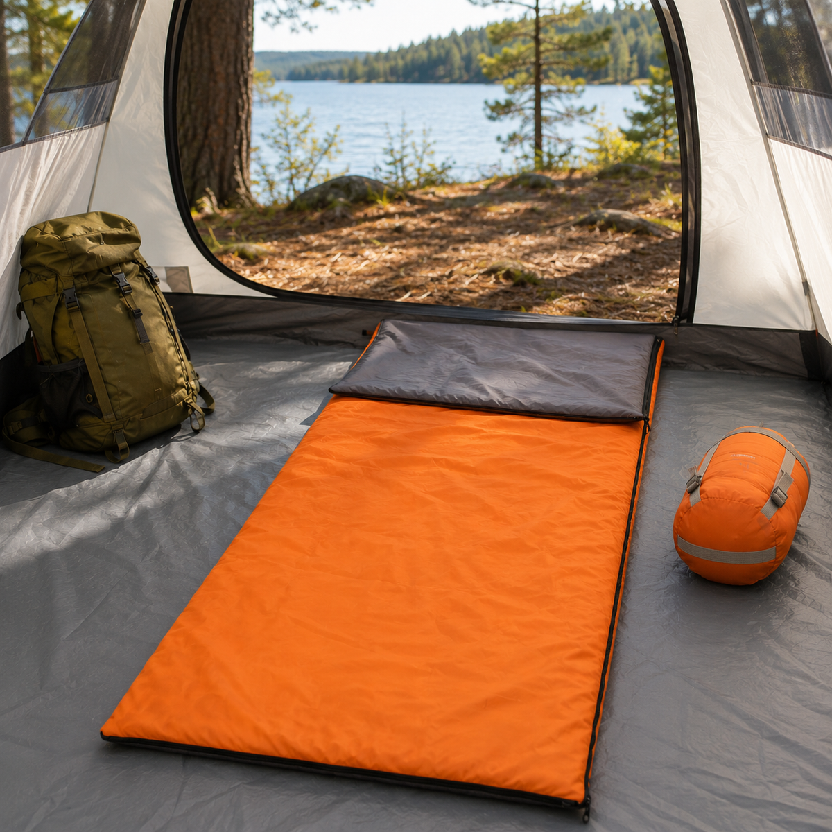 Camp Basel | TrailNest Umschlag-Schlafsack