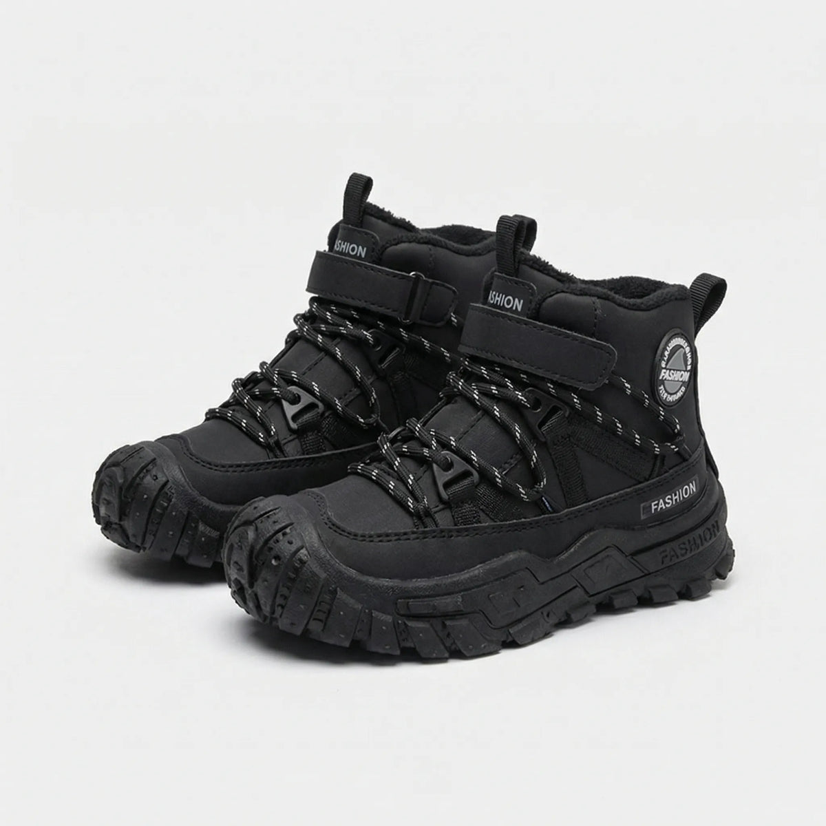 Camp Basel | Traxido Knoechelhoher Kinder-Wanderstiefel Mit Klettverschluss