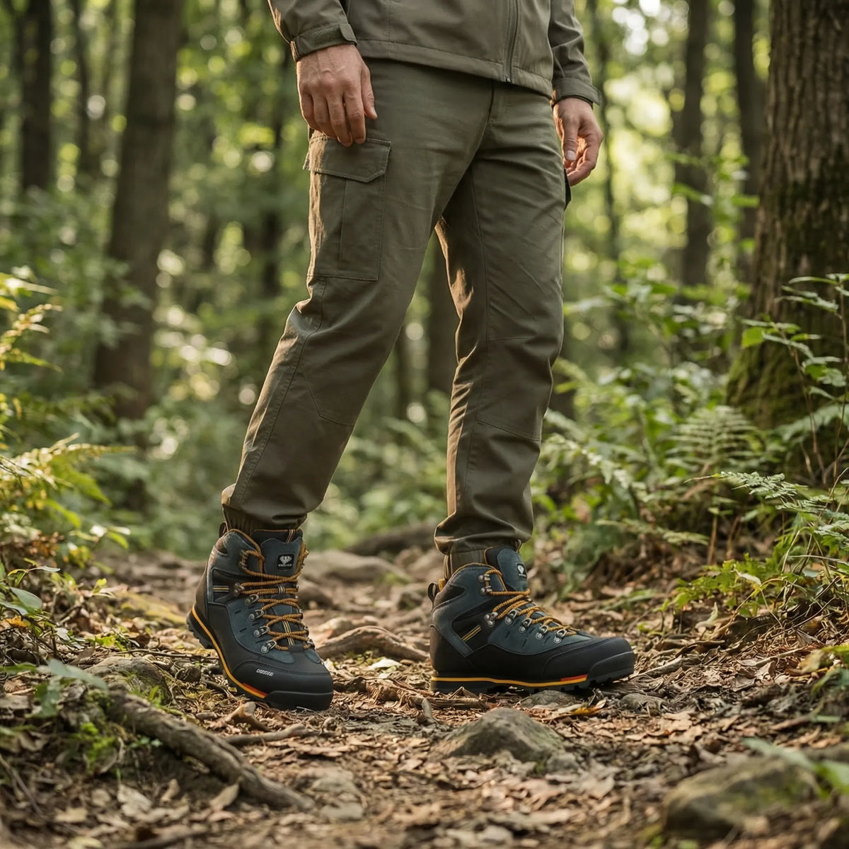 Camp Basel | Trekkvorn Hoher Schnürstiefel Für Anspruchsvolles Gelände
