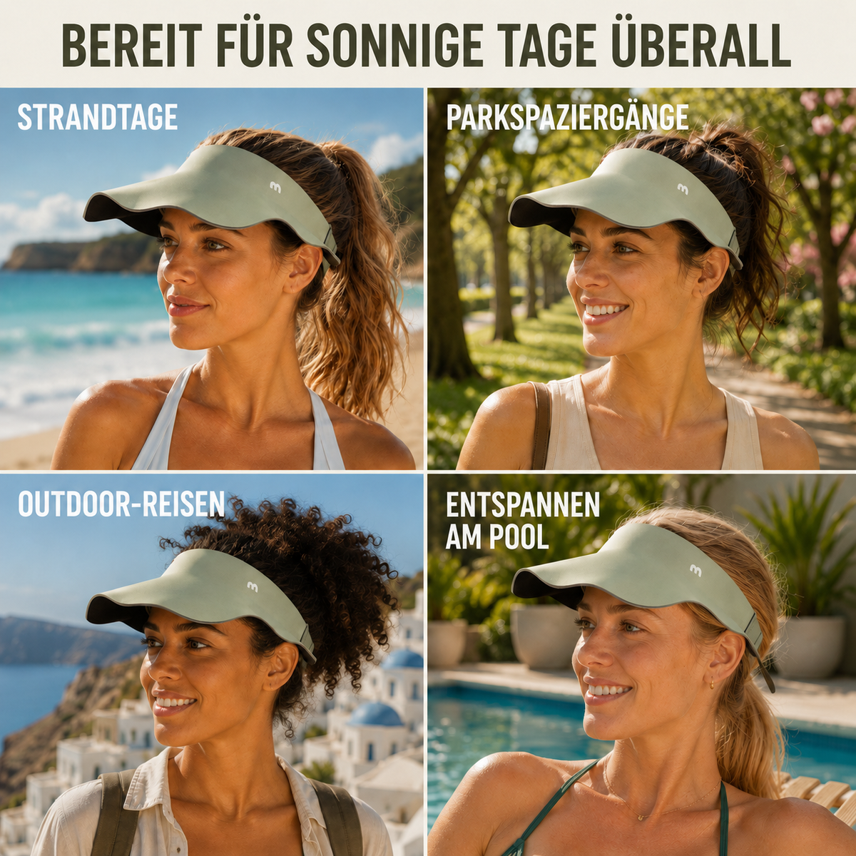 Camp Basel | Tressal Breitrandige Offene Spitzenmütze