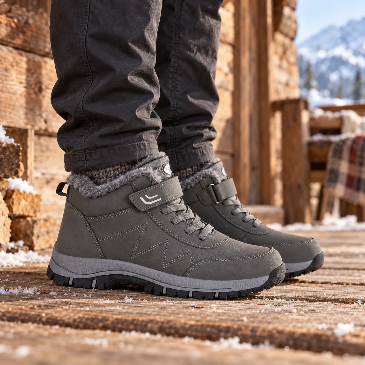 Camp Basel | Valkyr Gefütterte Schneestiefel Herren
