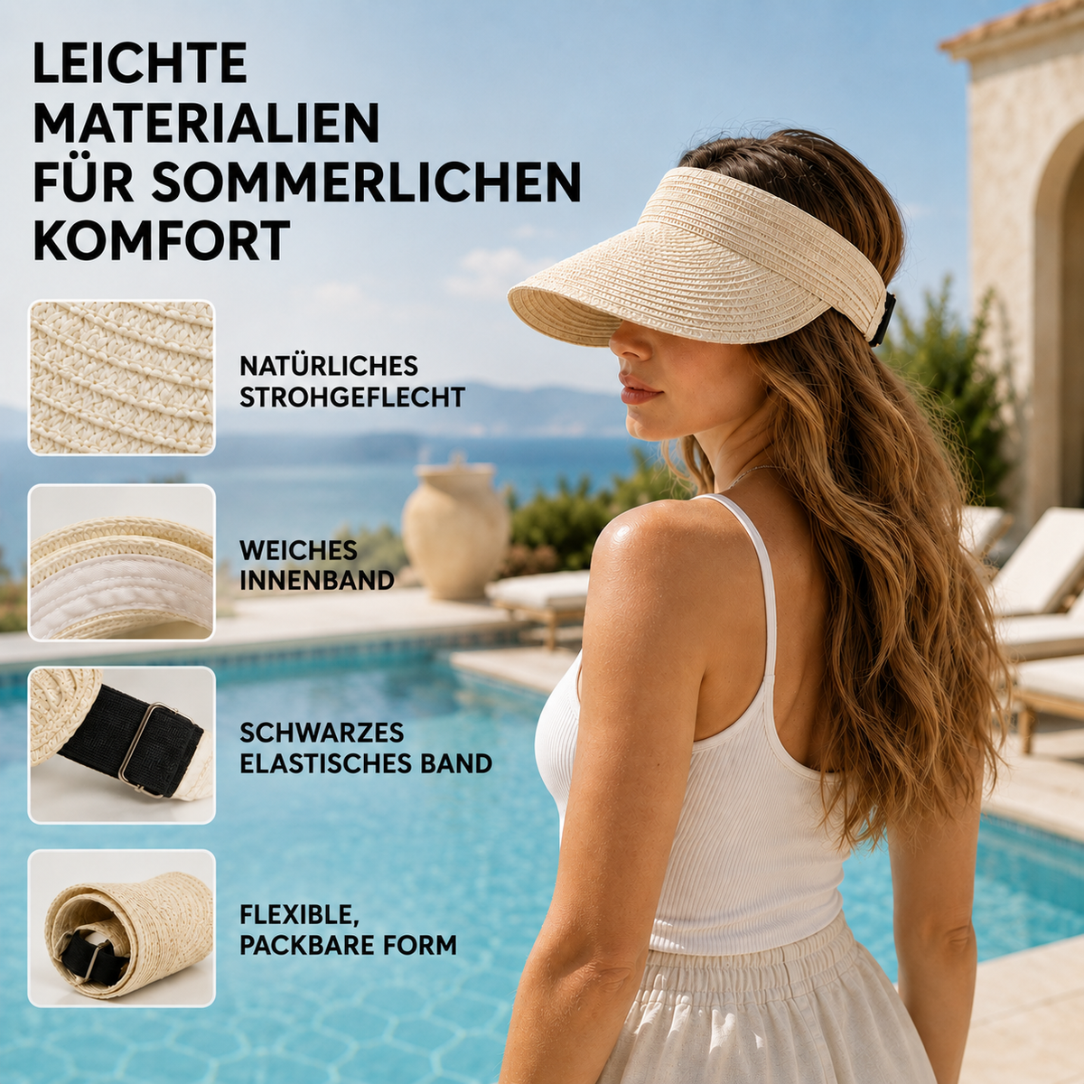 Camp Basel | Vandra Breiter offener Sonnenschirm