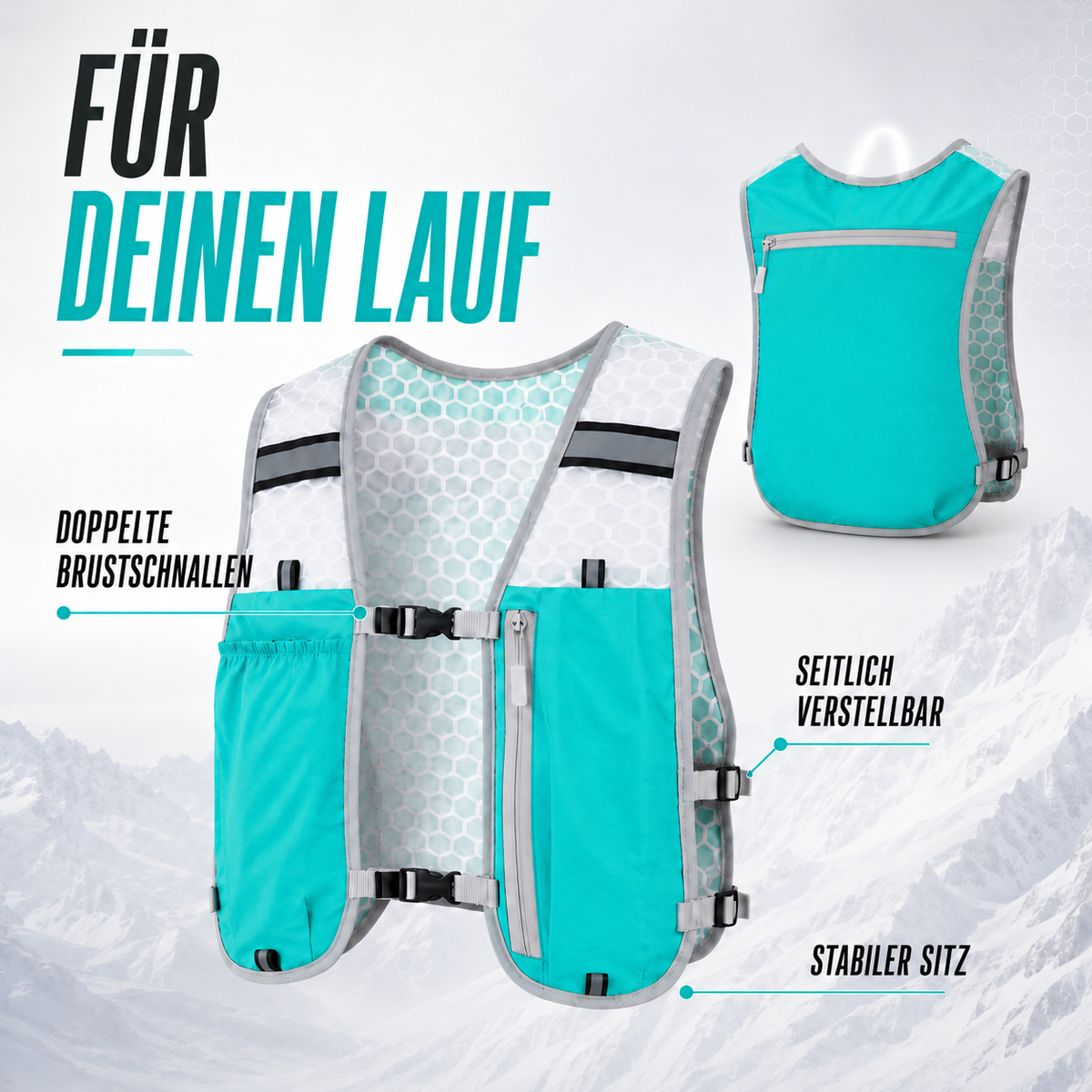 Camp Basel | Vestrun Ultraleichte Lauf-Weste Hydration Pack