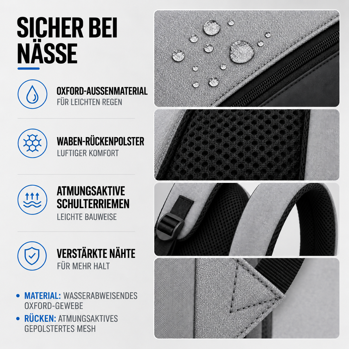 Camp Basel | Wasserdichter Business-Rucksack