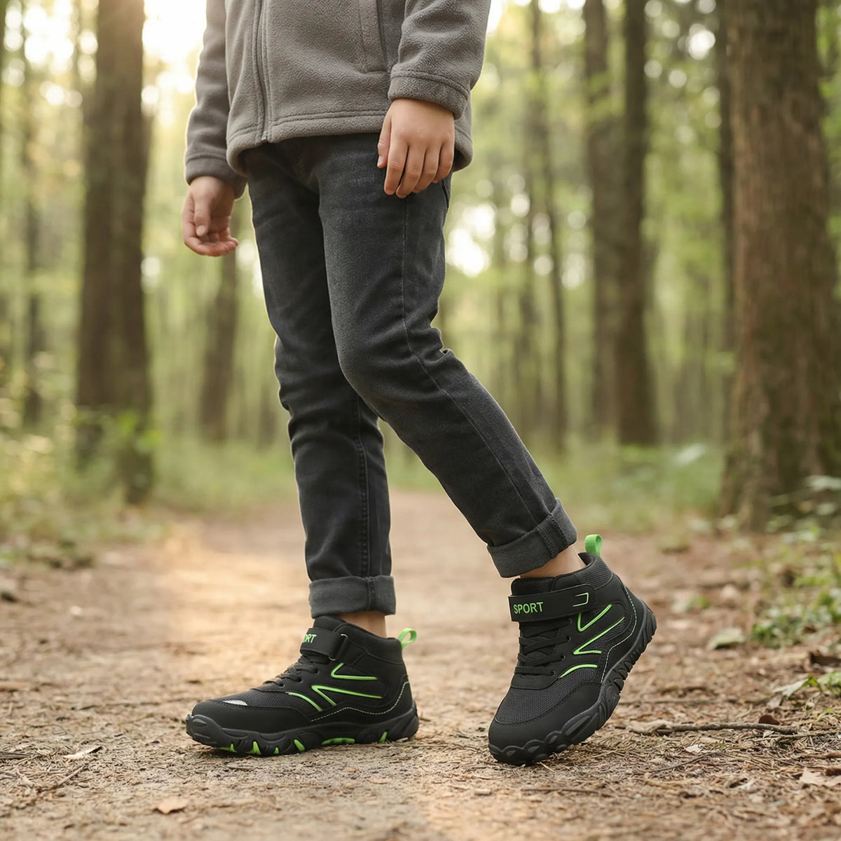 Camp Basel | Wildpaw Knoechelhoher Outdoor-Wanderstiefel Fuer Kinder