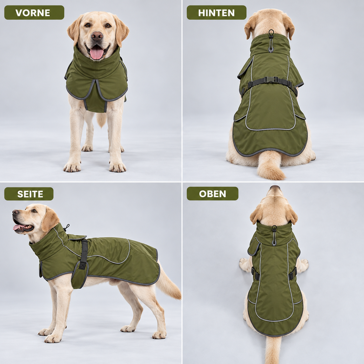 Camp Basel | Woofclad Winddichte Weste mit integriertem Geschirr