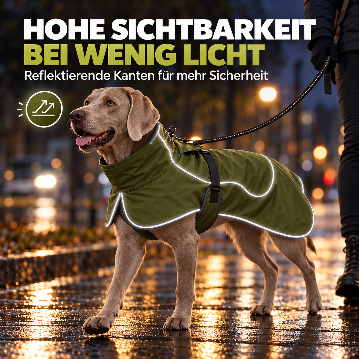Camp Basel | Woofclad Winddichte Weste mit integriertem Geschirr