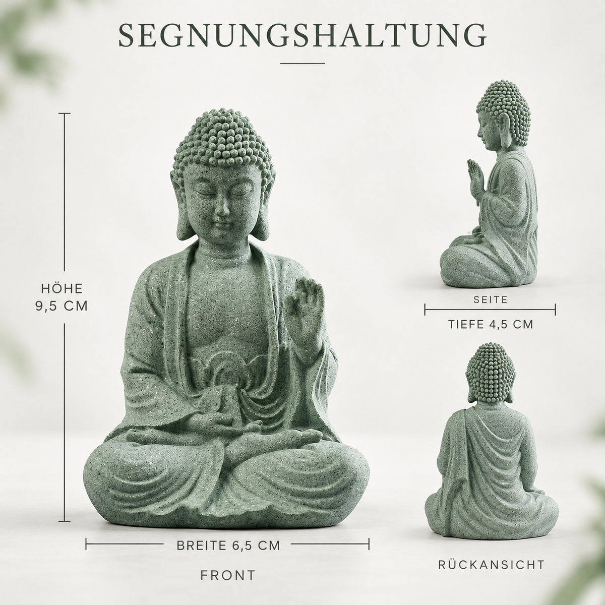 Camp Basel | Zenvar Kleine sitzende Buddha-Figur