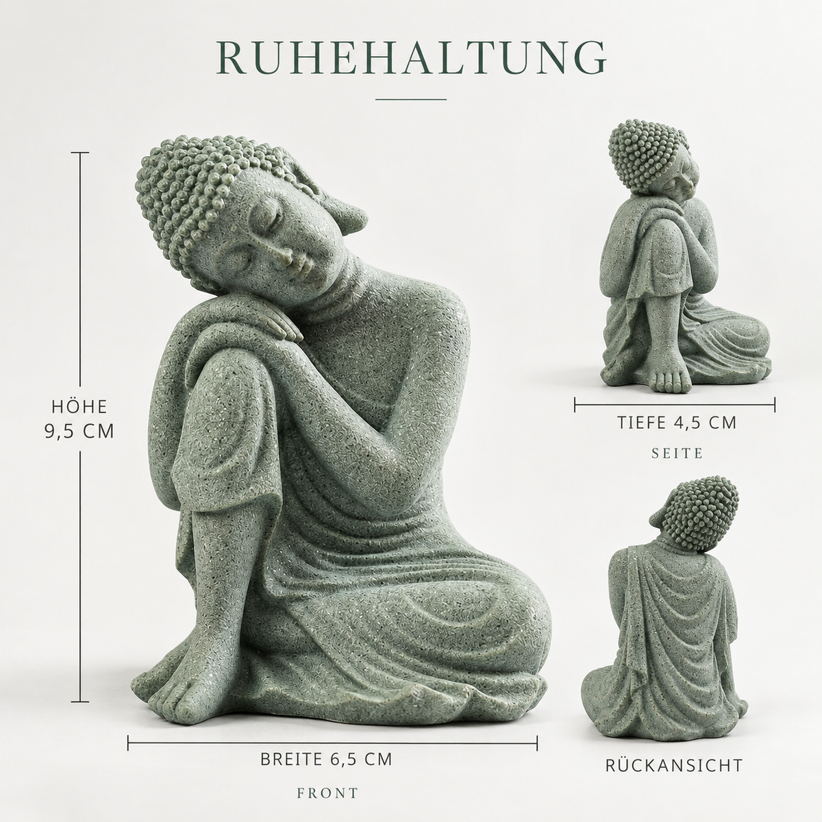 Camp Basel | Zenvar Kleine sitzende Buddha-Figur