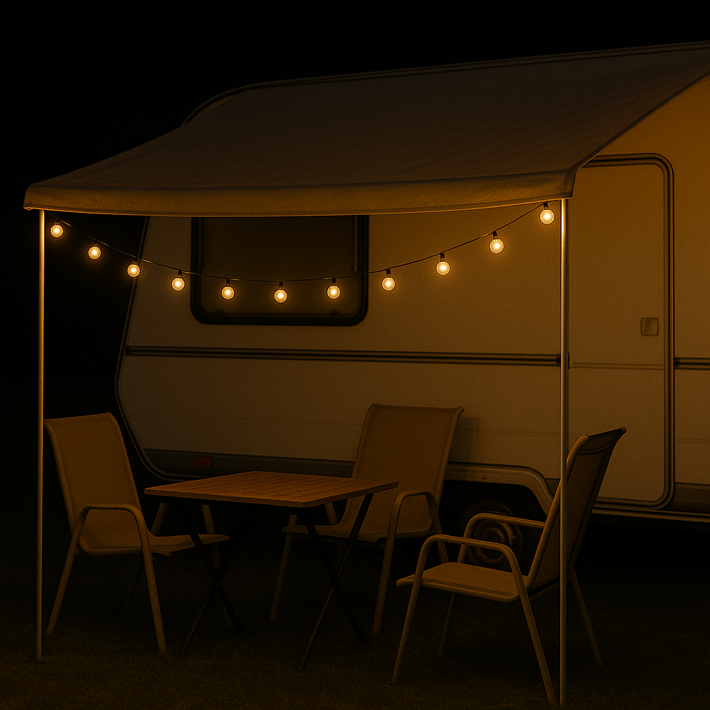 Camp Basel | SolarGlow Kristalllichterketten