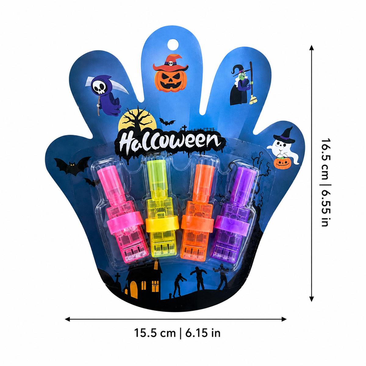Fingerprojektoren für gruselige Abende
