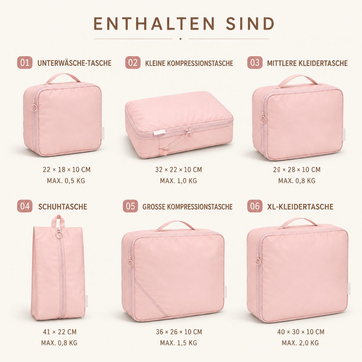 Camp Basel | Voylix Leichte Polyester-Packwürfel