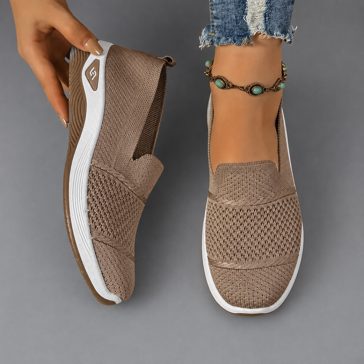 Orthopädische Slip-On Sneakers