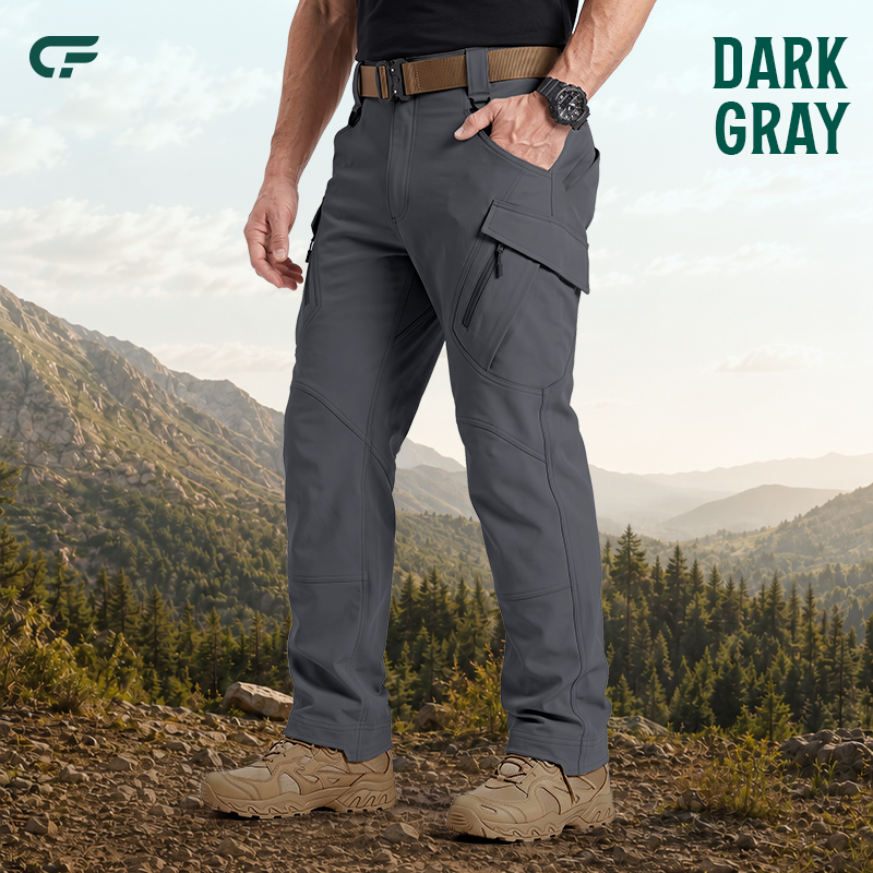 Herren 9-Taschen Straight Fit Taktische Wasserdichte Hose