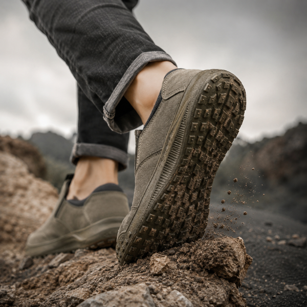 Herren-Schuhe ultraleicht mit rutschfester Sohle