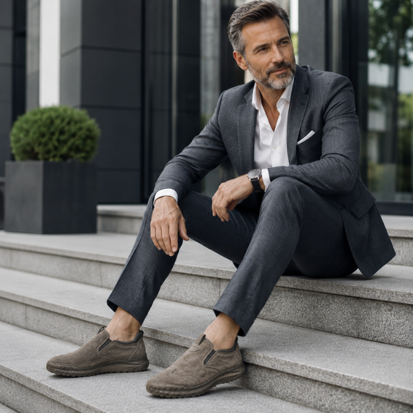 Herren-Schuhe sehr leicht, mit rutschfester Sohle