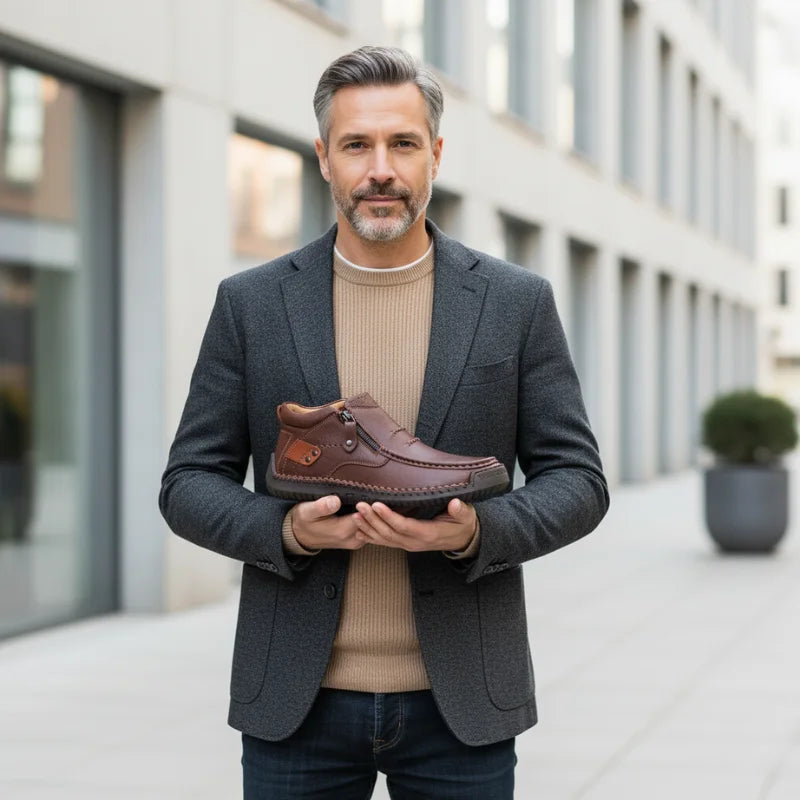 Handgefertigte Lederschuhe mit Komfort und Charakter
