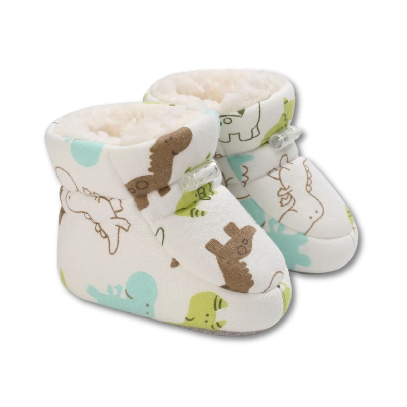 Antirutsch-Babyschuhe mit elastischen Bündchen
