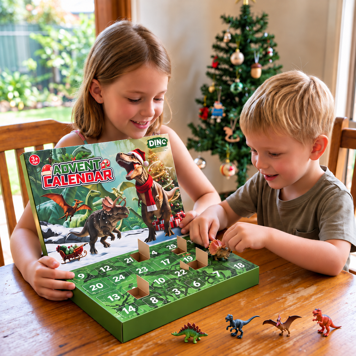 24-Tage Dinosaurier-Adventskalender