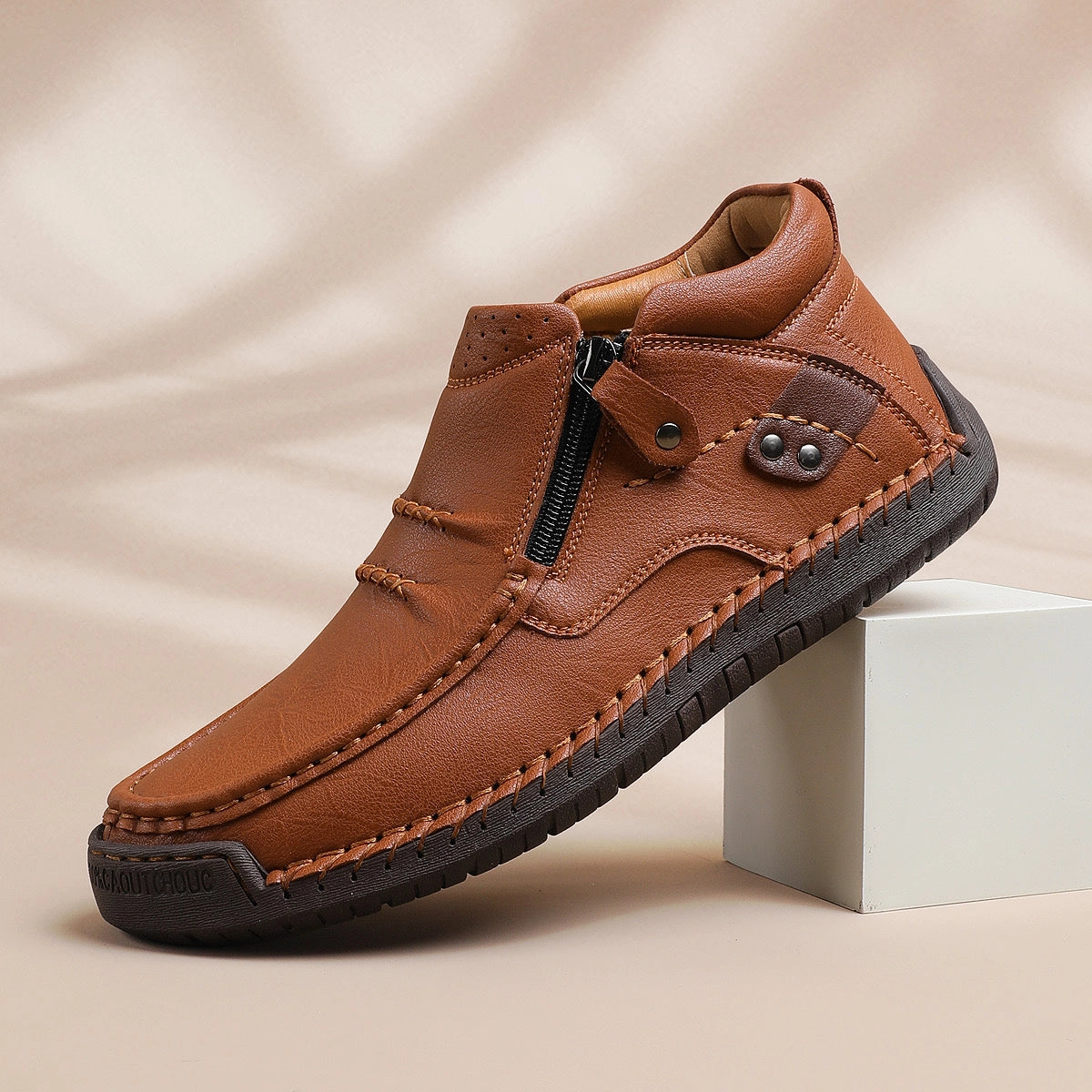 Handgefertigte Lederschuhe mit Komfort und Charakter