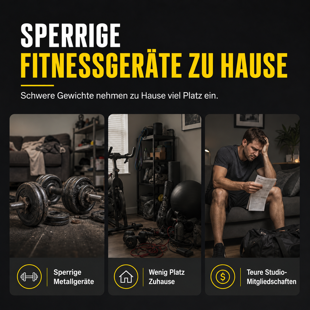 Camp Basel | Pedal-Widerstandsband – 4 Widerstandsstufen, Verstärkte Karabiner & Ganzkörper-Heimtraining