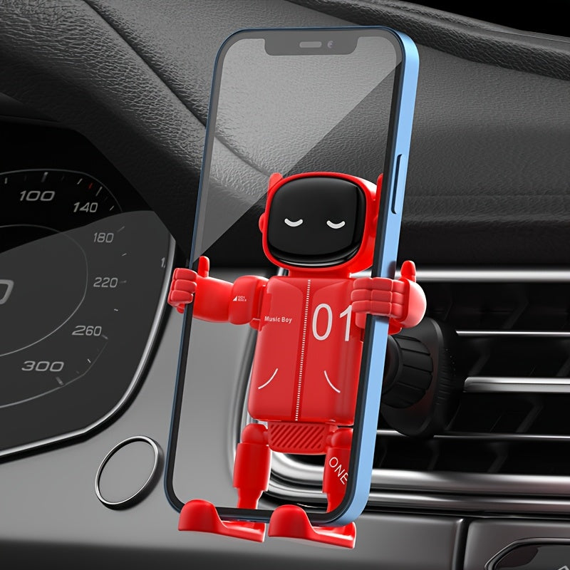 Niedlicher Roboter Schwerkraft Auto Handyhalterung