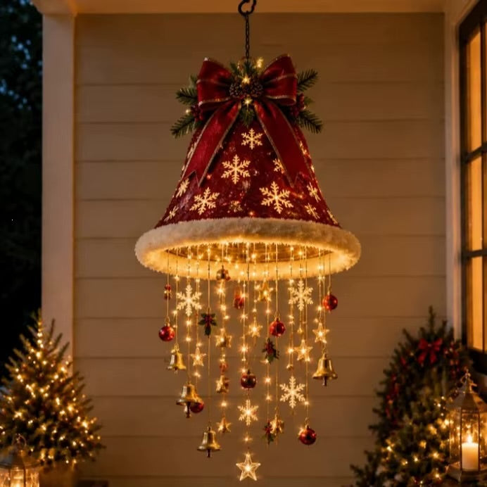 LED-Weihnachtsmann-Mütze hängende Weihnachtsdekoration