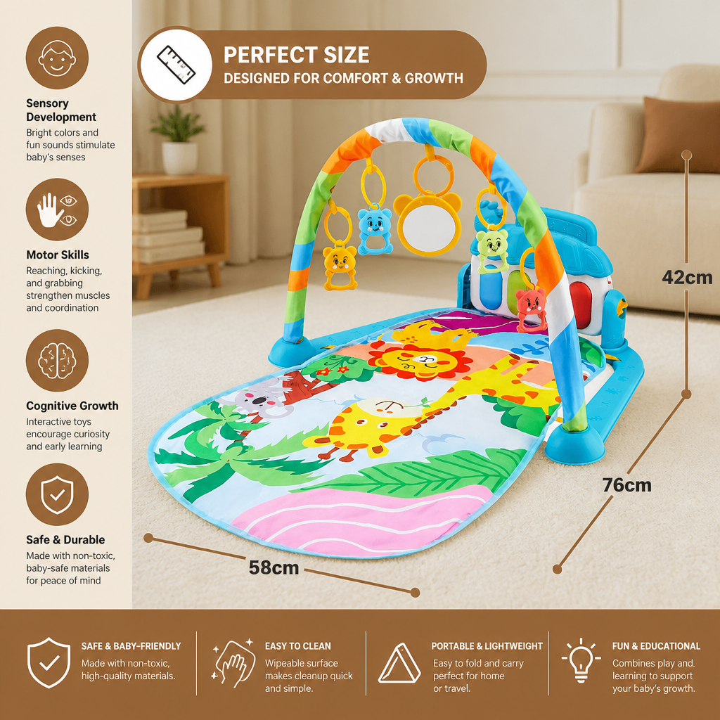 Kick & Play Baby Aktivitätsmatte