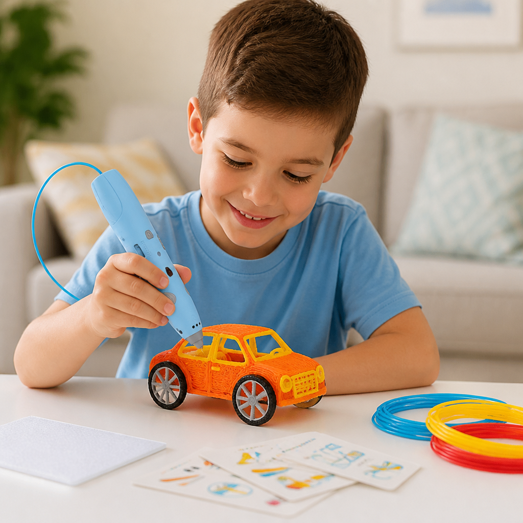 Niedrigtemperatur-3D-Stift-Set für Kinder – Sicheres DIY-STEM-Zeichenset