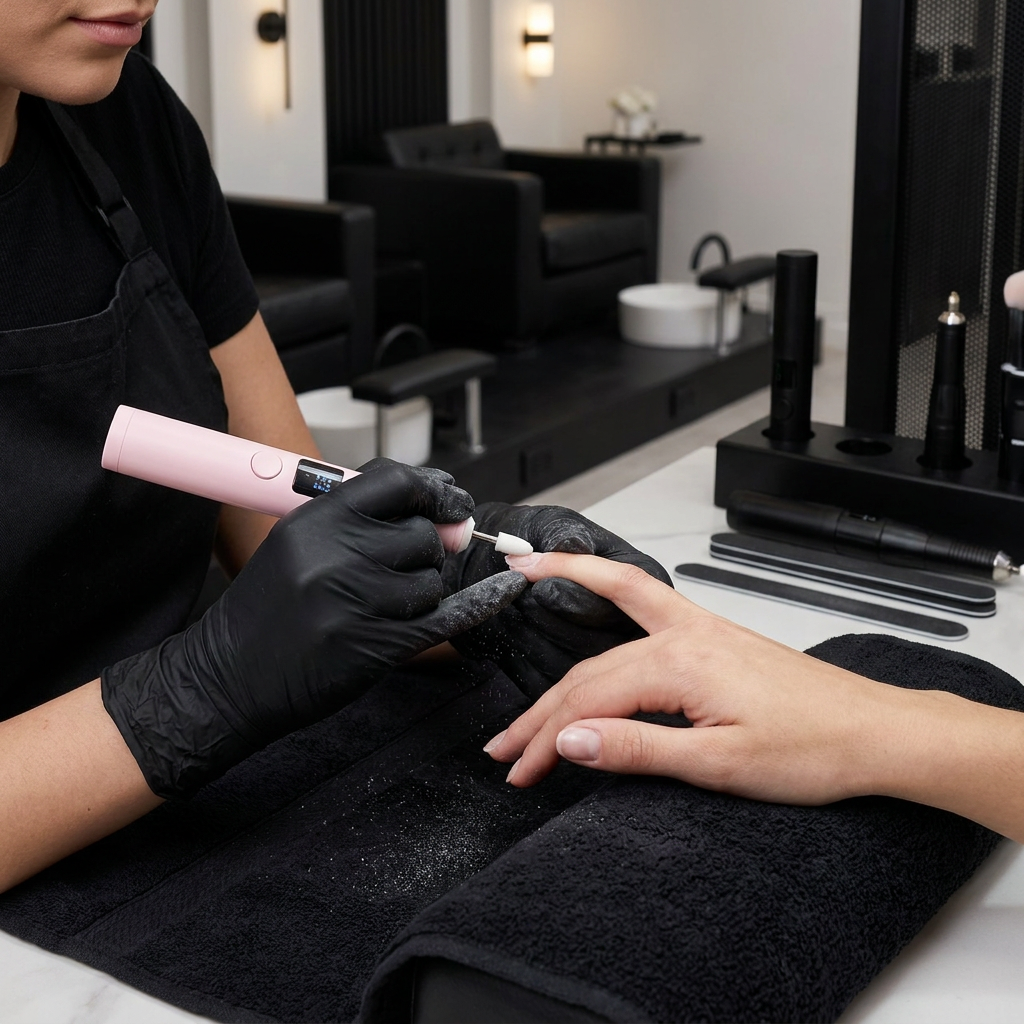 Professionelles elektrisches Nagelfräser-Set