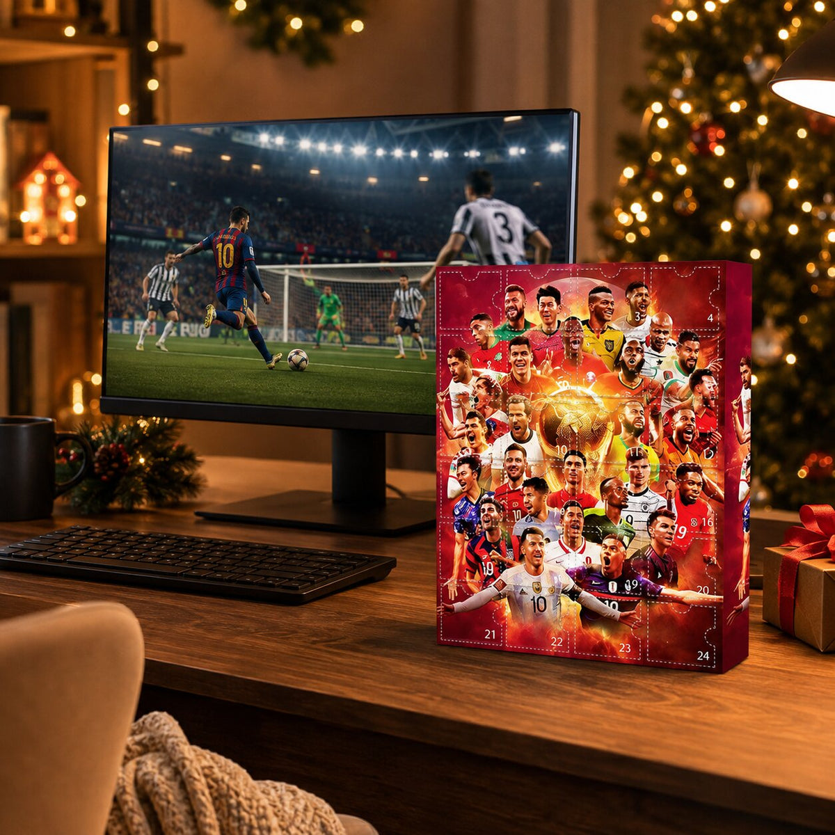 Kickora | Fußball Adventskalender 2026 für Jungs