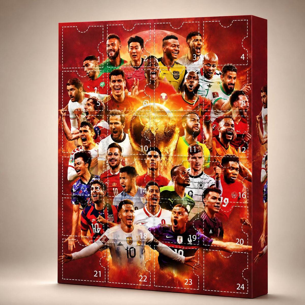 Kickora | Fußball Adventskalender 2026 für Jungs