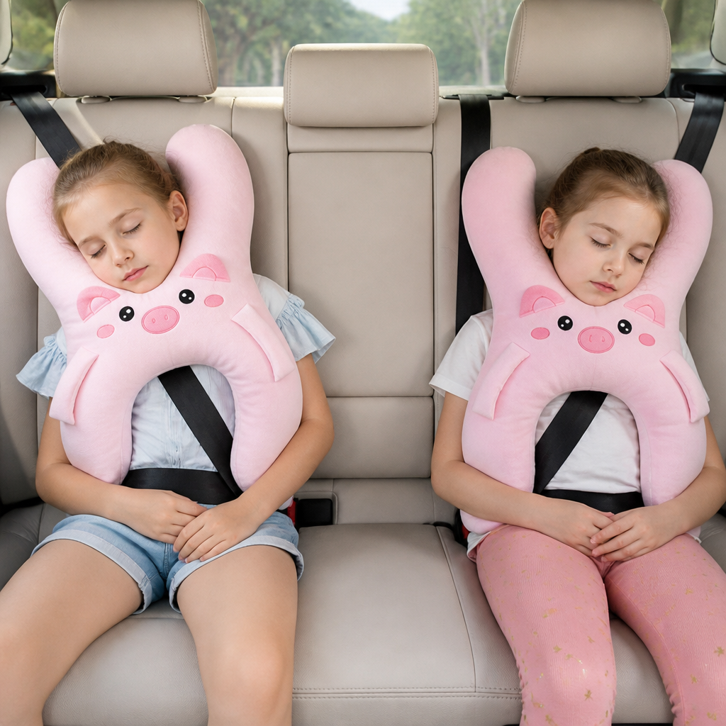 Reisekissen für Kinder zum Schlafen und zur Kopfstütze