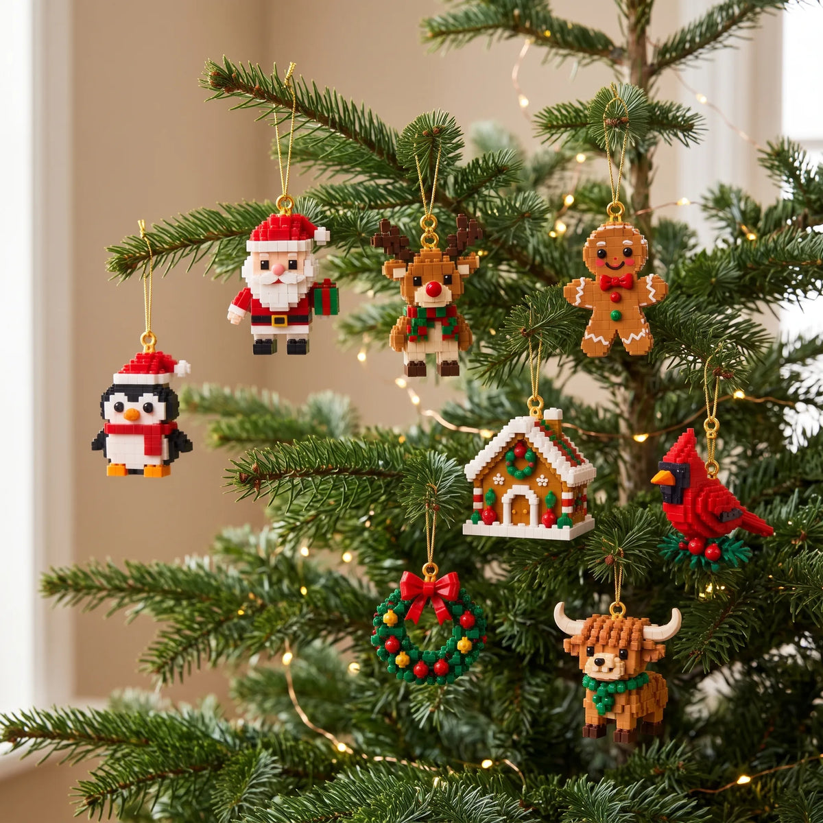 Nordivia | Weihnachts-Baustein-Adventskalender für kleine Bäume