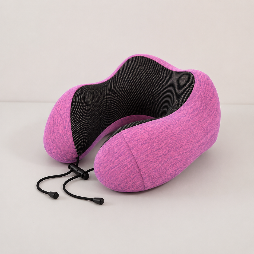 Camp Basel | SomniCurve U-förmiges Memory-Foam-Nackenkissen